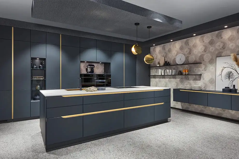 Küchen mit grifflosen Fronten